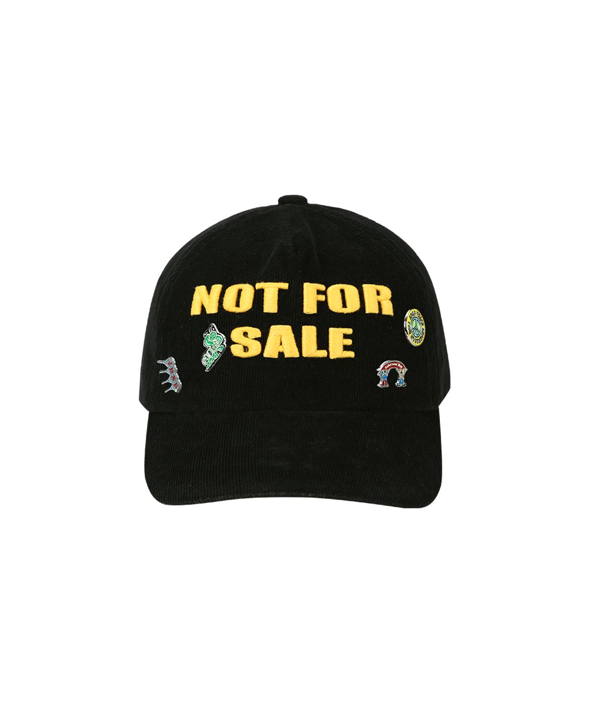 앤더슨벨(ADSB ANDERSSON BELL) UNISEX NOT FOR SALE BADGE CAP aaa529u(BLACK)