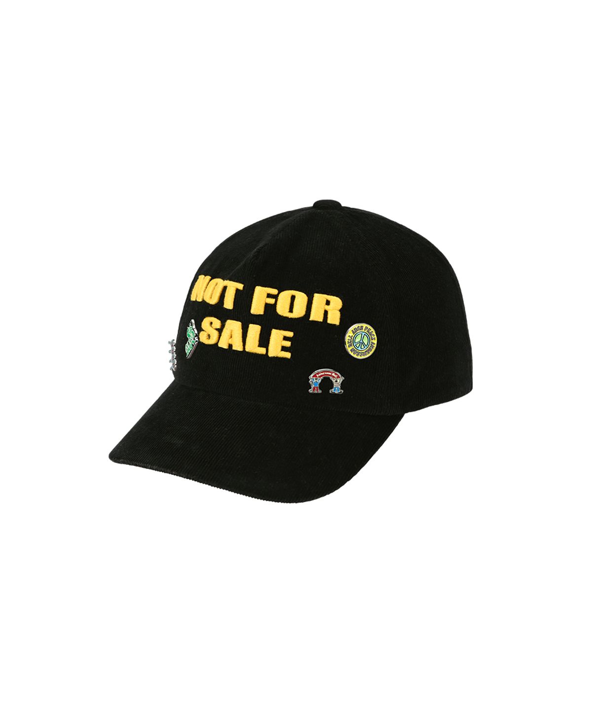 앤더슨벨(ADSB ANDERSSON BELL) UNISEX NOT FOR SALE BADGE CAP aaa529u(BLACK)
