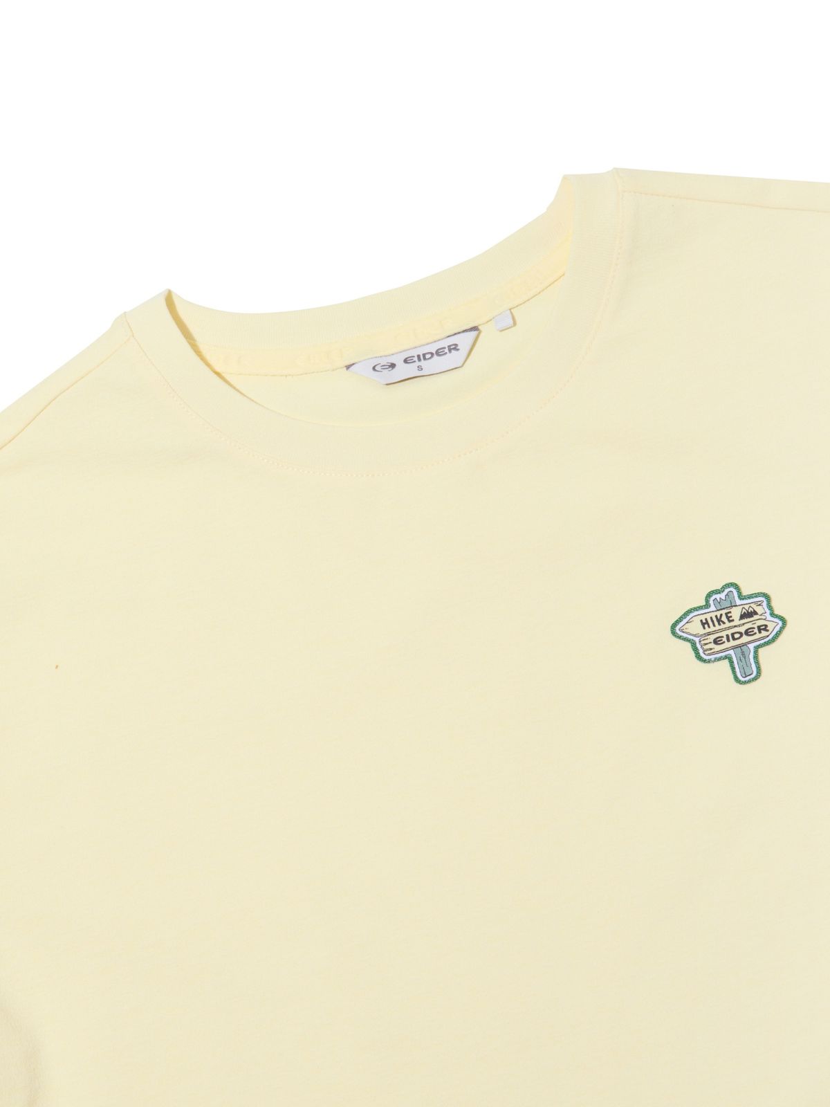 아이더(EIDER) ETTE (에떼) 여성 반팔 라운드 티셔츠_BANANA CREAM