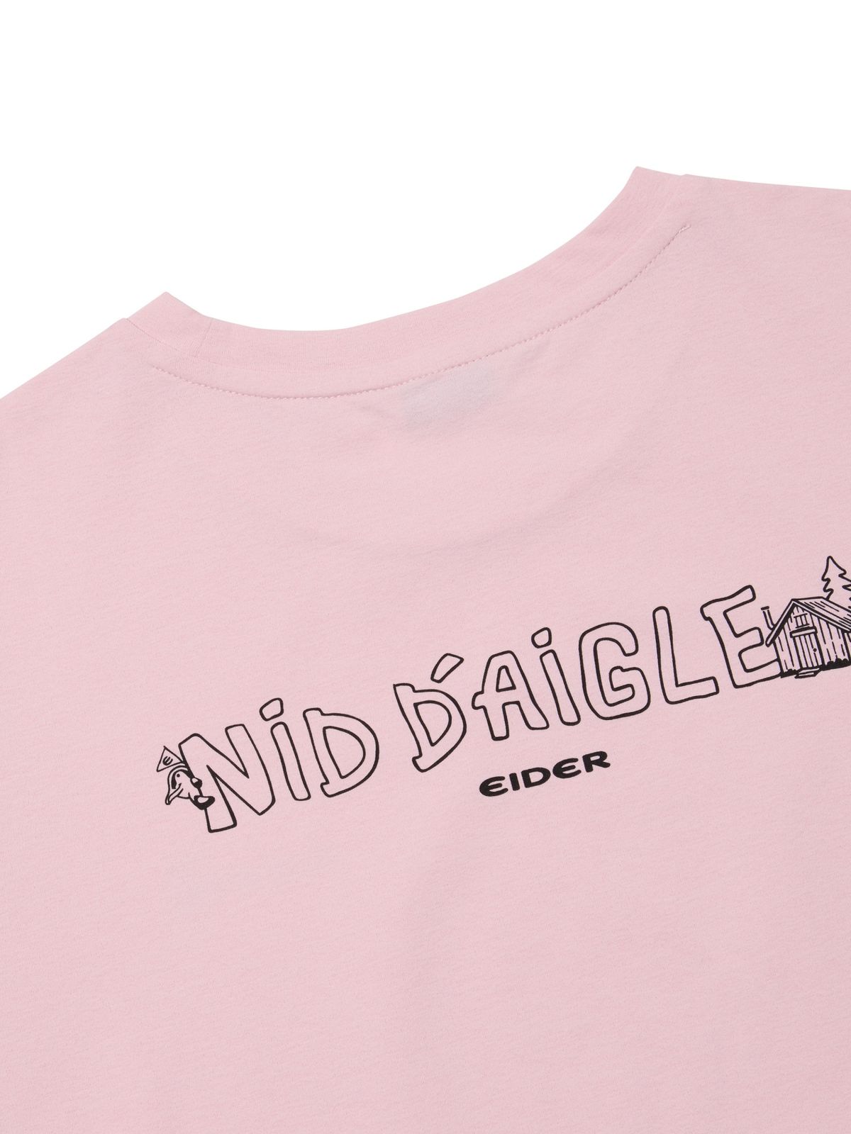 아이더(EIDER) VERDON (베르동) 여성 반팔 라운드 티셔츠_CANDY PINK