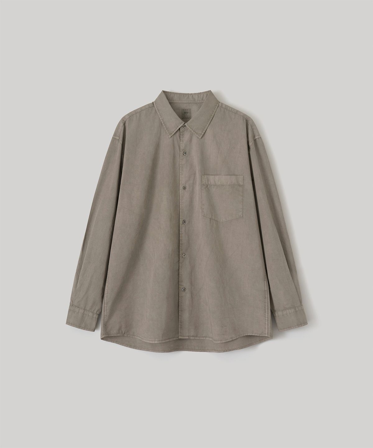 어나더 오피스(ANOTHER OFFICE) [AW] Ordinary Garment Shirt (Greige)
