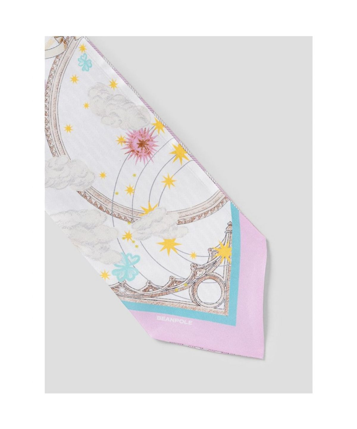 빈폴 액세서리(BEANPOLE ACCESSORY) 말 그래픽 실크 빅 트윌리  핑크