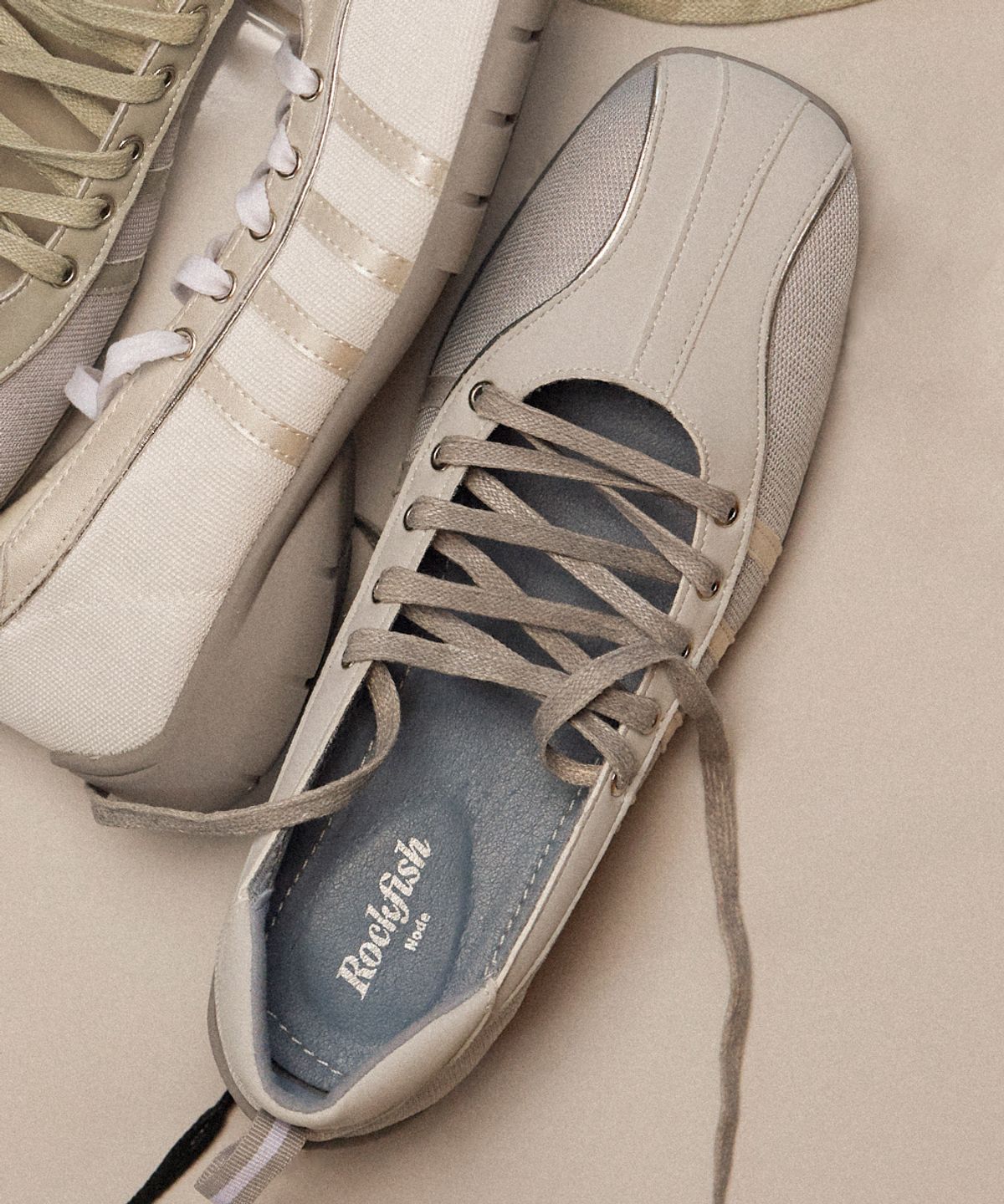 락피쉬웨더웨어(ROCKFISH WEATHERWEAR) BLISS LACEUP SNEAKERS - 2 colors