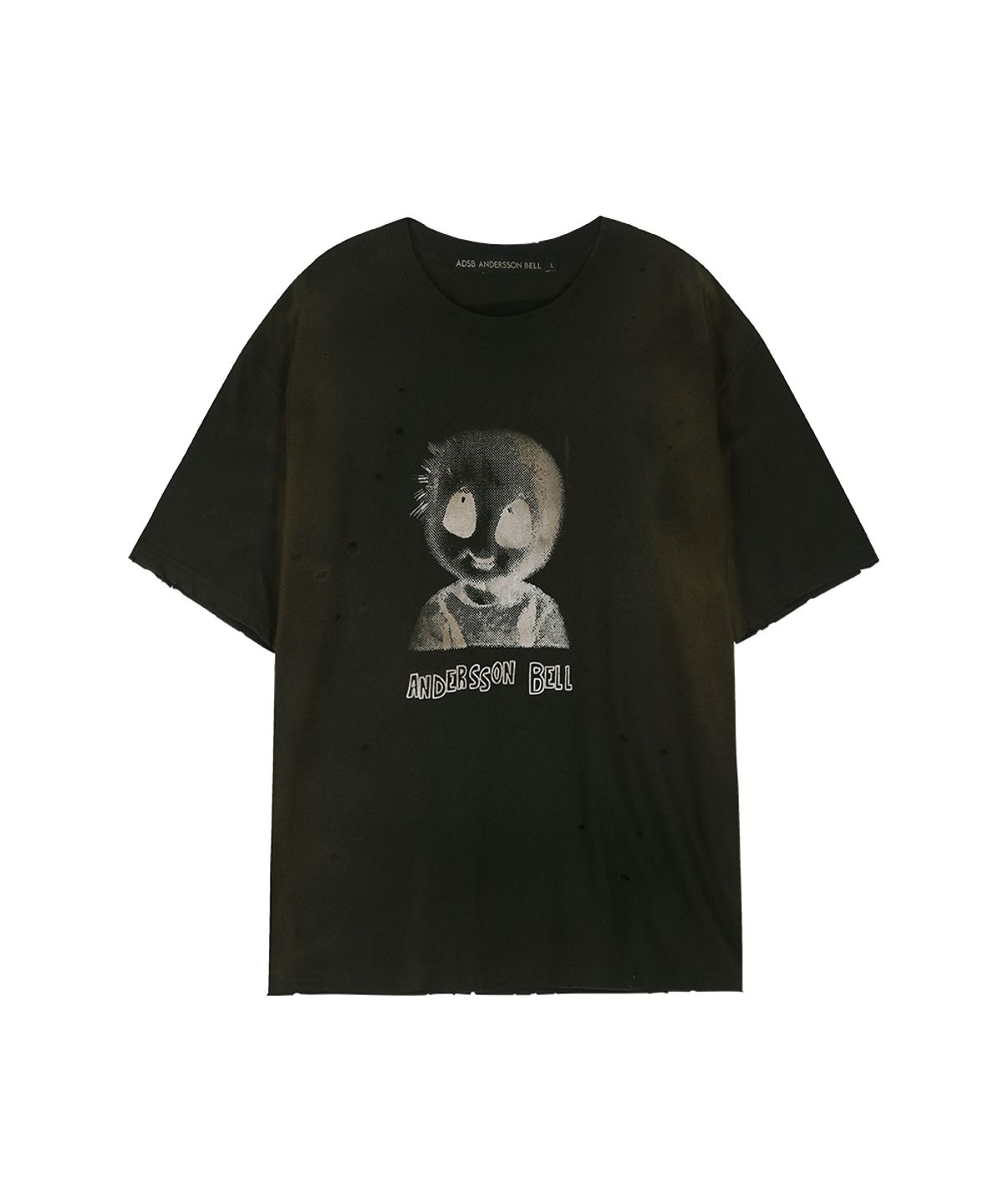 앤더슨벨(ADSB ANDERSSON BELL) UNISEX ALIEN MACHINERY T-SHIRT atb1583u(BLACK)