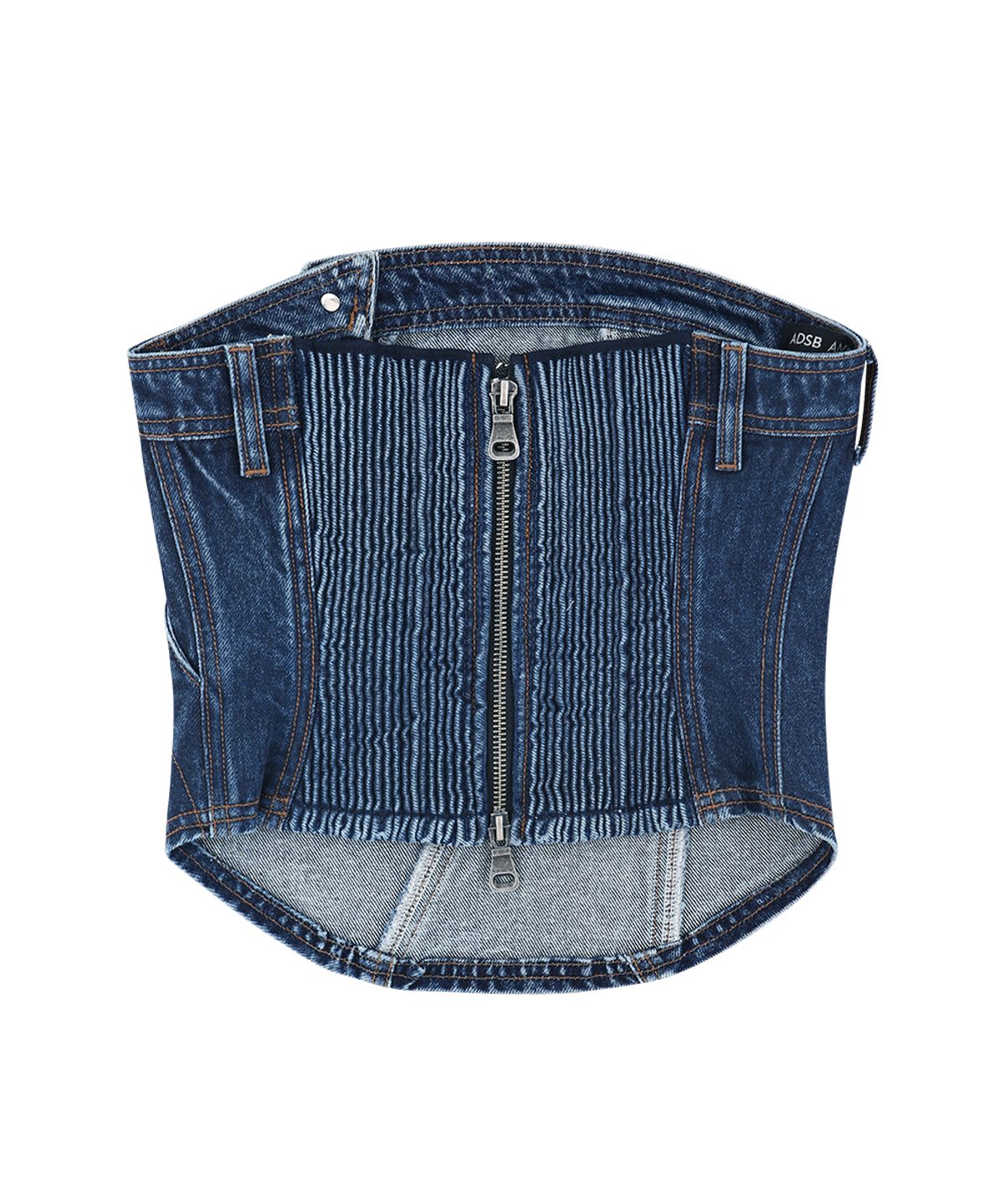 앤더슨벨(ADSB ANDERSSON BELL) DENIM TWIST BUSTIER atb1493w(BLUE)