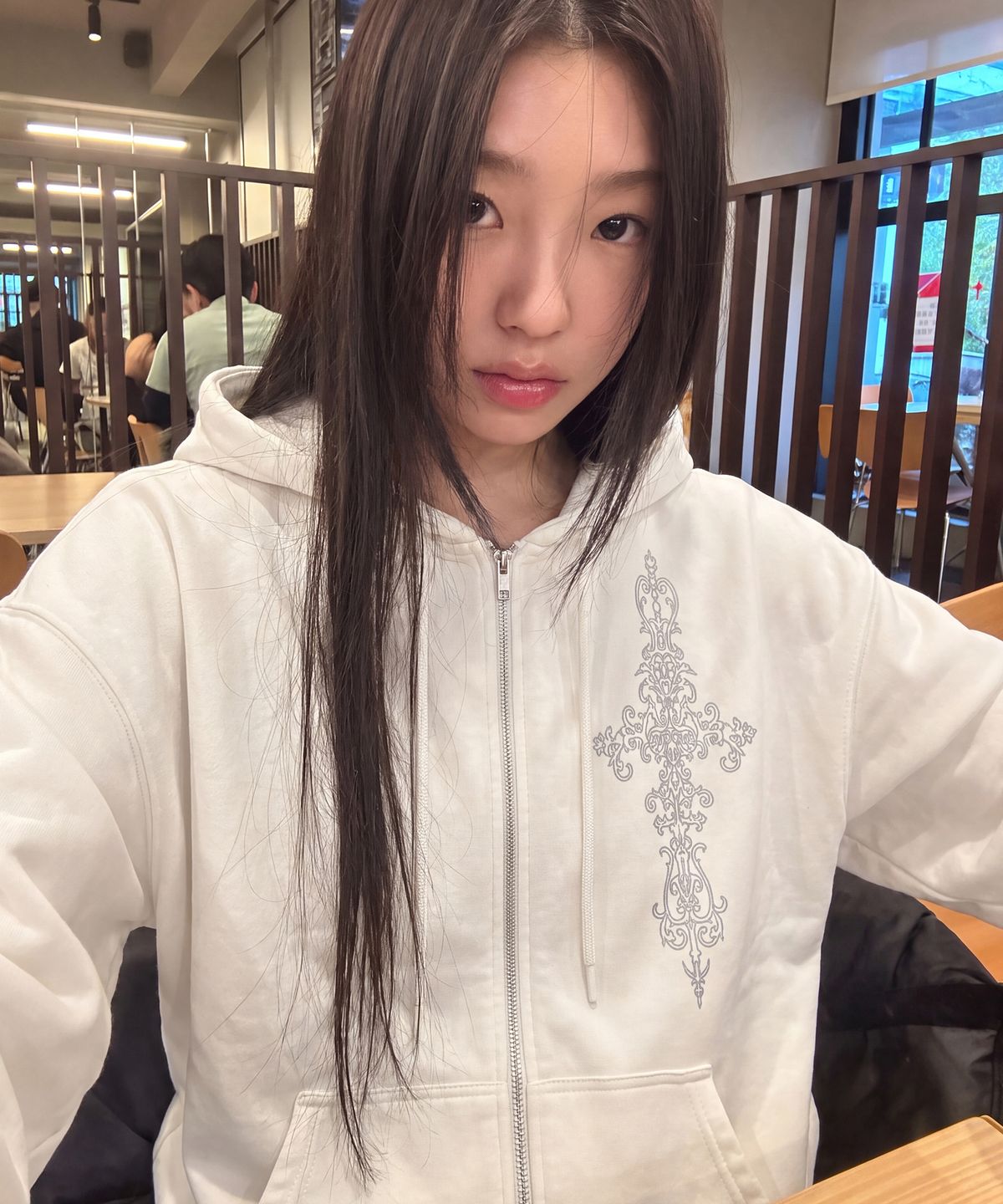 그레이버(GRAVER) [UNISEX]SIM CROSS 후드집업_4color