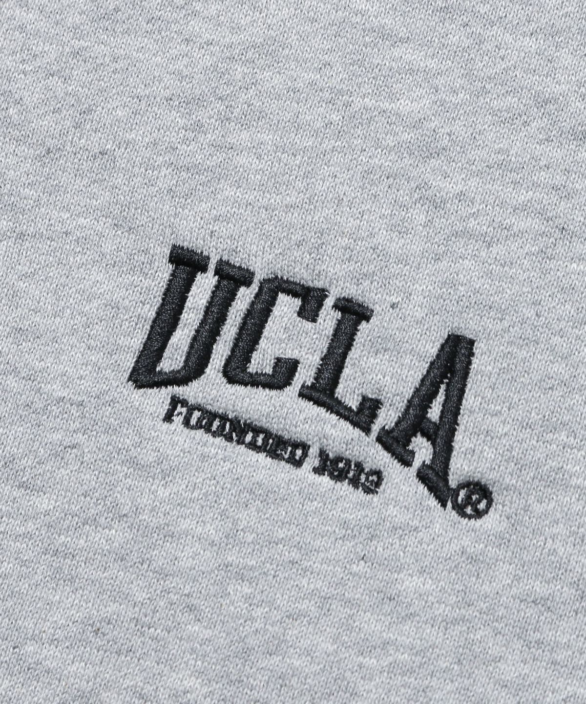 유씨엘에이(UCLA) 남녀공용 UCLA 반집업 맨투맨[M-GREY](UC1LTK3)