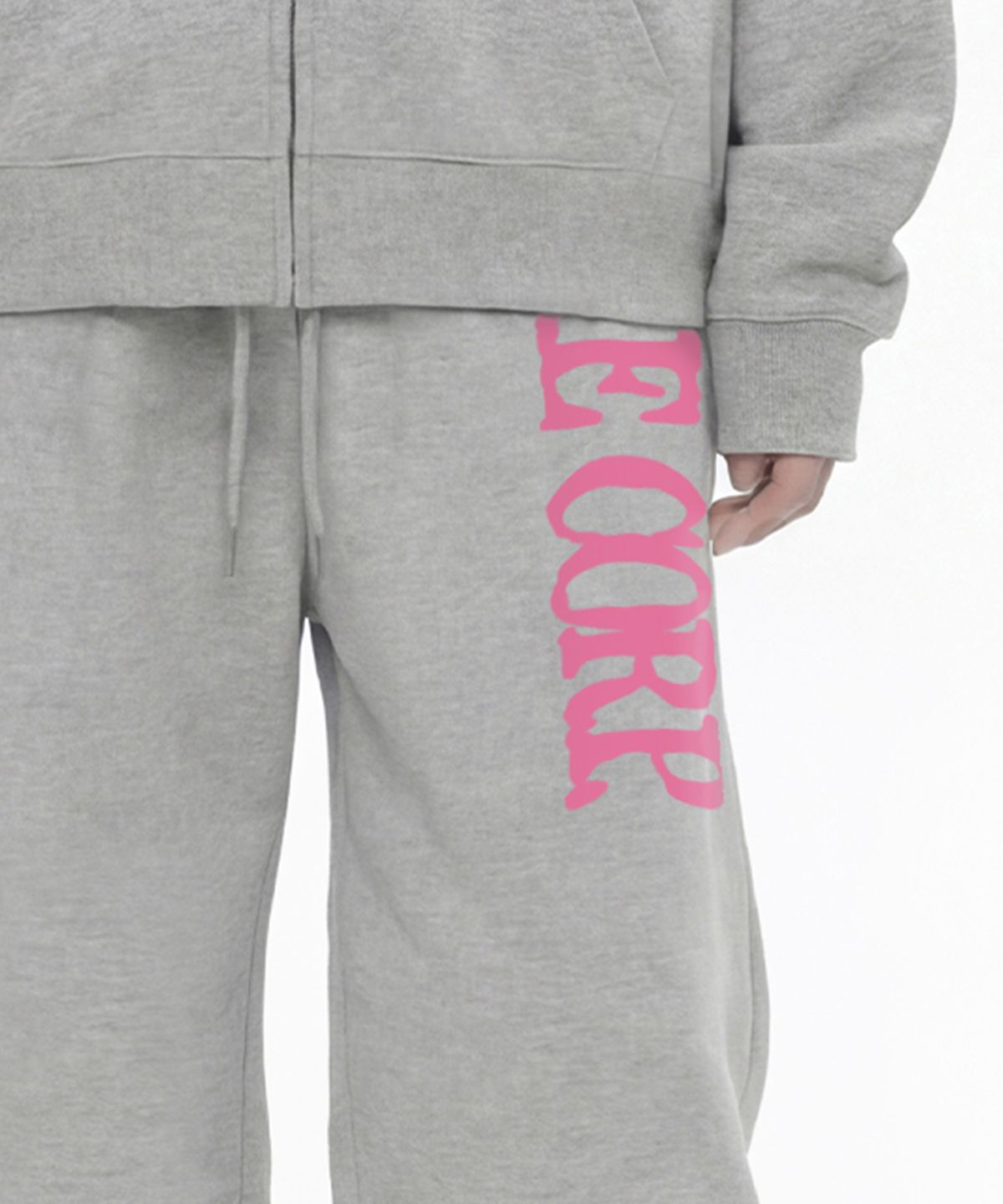 그레이버(GRAVER) [UNISEX]GRAECORP 트레이닝 와이드 팬츠_2color