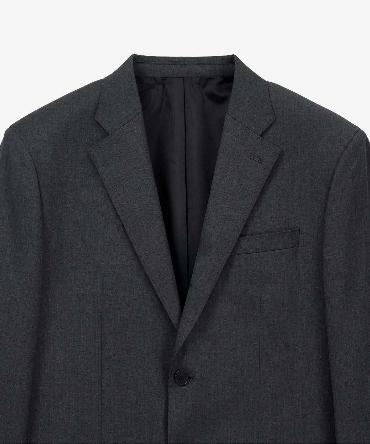 티엔지티(TNGT) Classic Wool Suit Jacket (Charcoal Grey) TNJA6E101CG