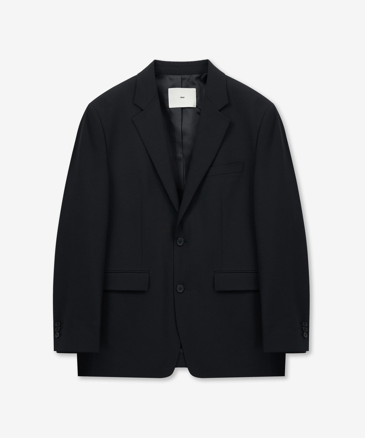 티엔지티(TNGT) High Wool Blended Comfort Set-up Jacket (Black) TNJA6E100BK