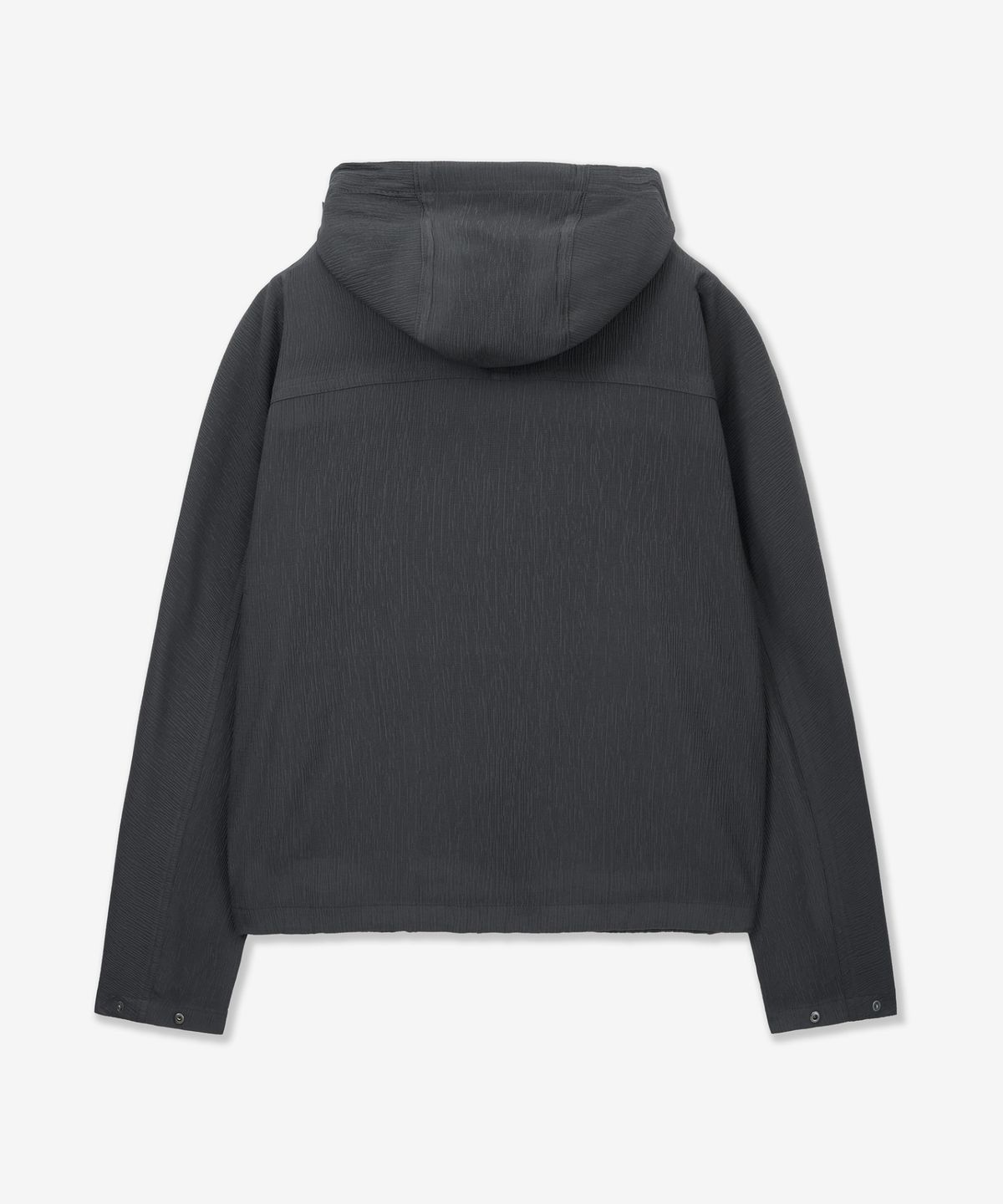 티엔지티(TNGT) Kinoshita Seersucker Hooded Zip-up (Grey) TNJU6E106G2