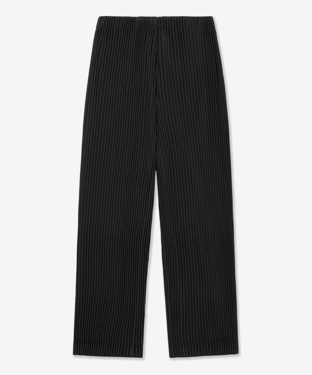 티엔지티(TNGT) Yoyogi Pleats Tapered-fit Pants (Black) TNPA6E114BK