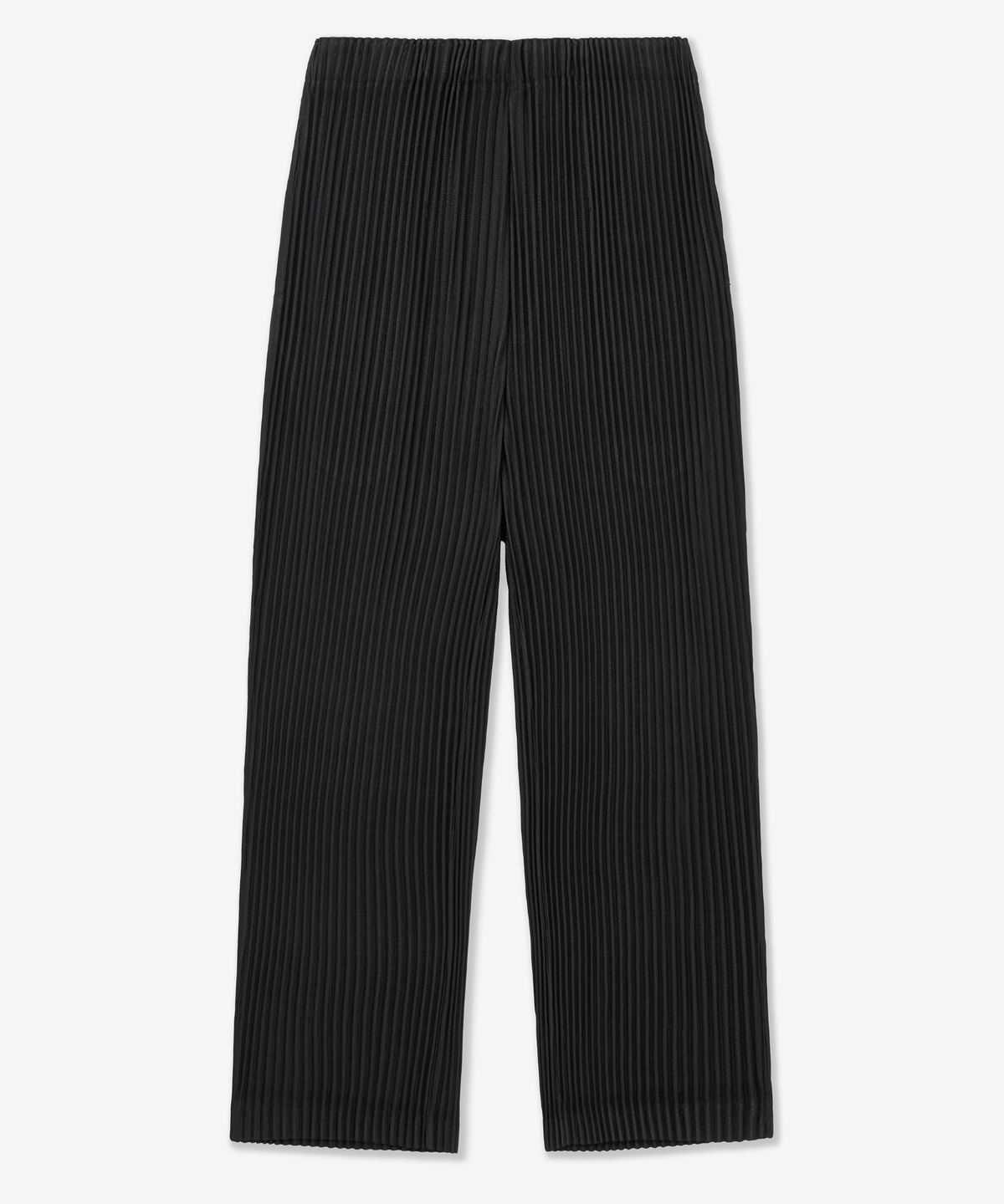 티엔지티(TNGT) Yoyogi Pleats Tapered-fit Pants (Black) TNPA6E114BK