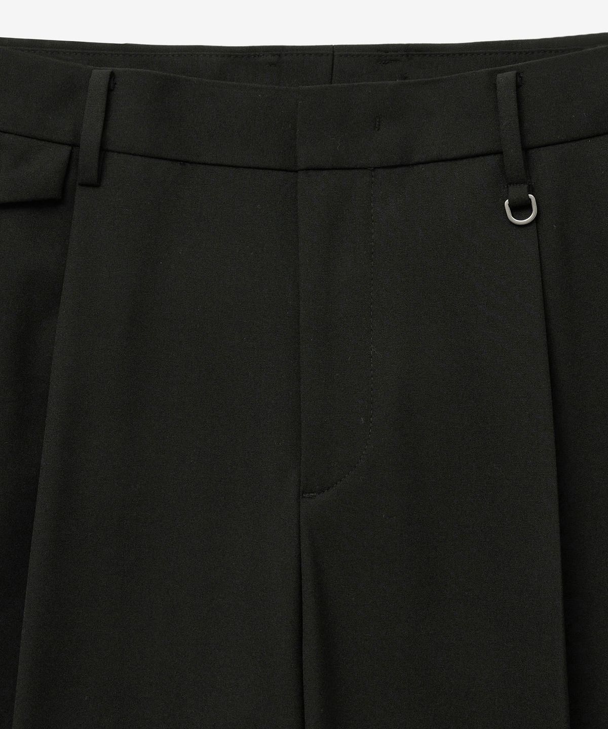 티엔지티(TNGT) Flap Detail Wide Fit Pants (Black) TNPA6E102BK