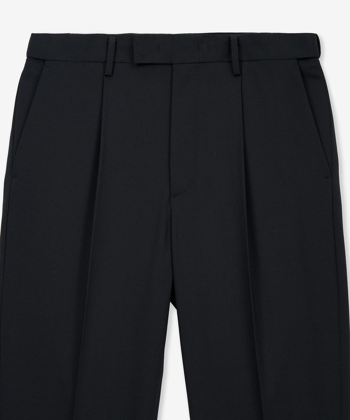 티엔지티(TNGT) High Wool Blended Comfort Set-up Pants (Black) TNPA6E100BK