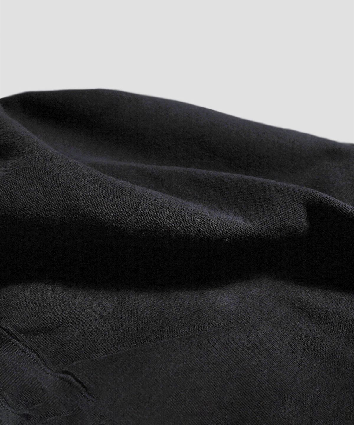 캠버 스포츠웨어(CAMBER SPORTSWEAR) 크로스니트 크루넥 스웻셔츠, 블랙