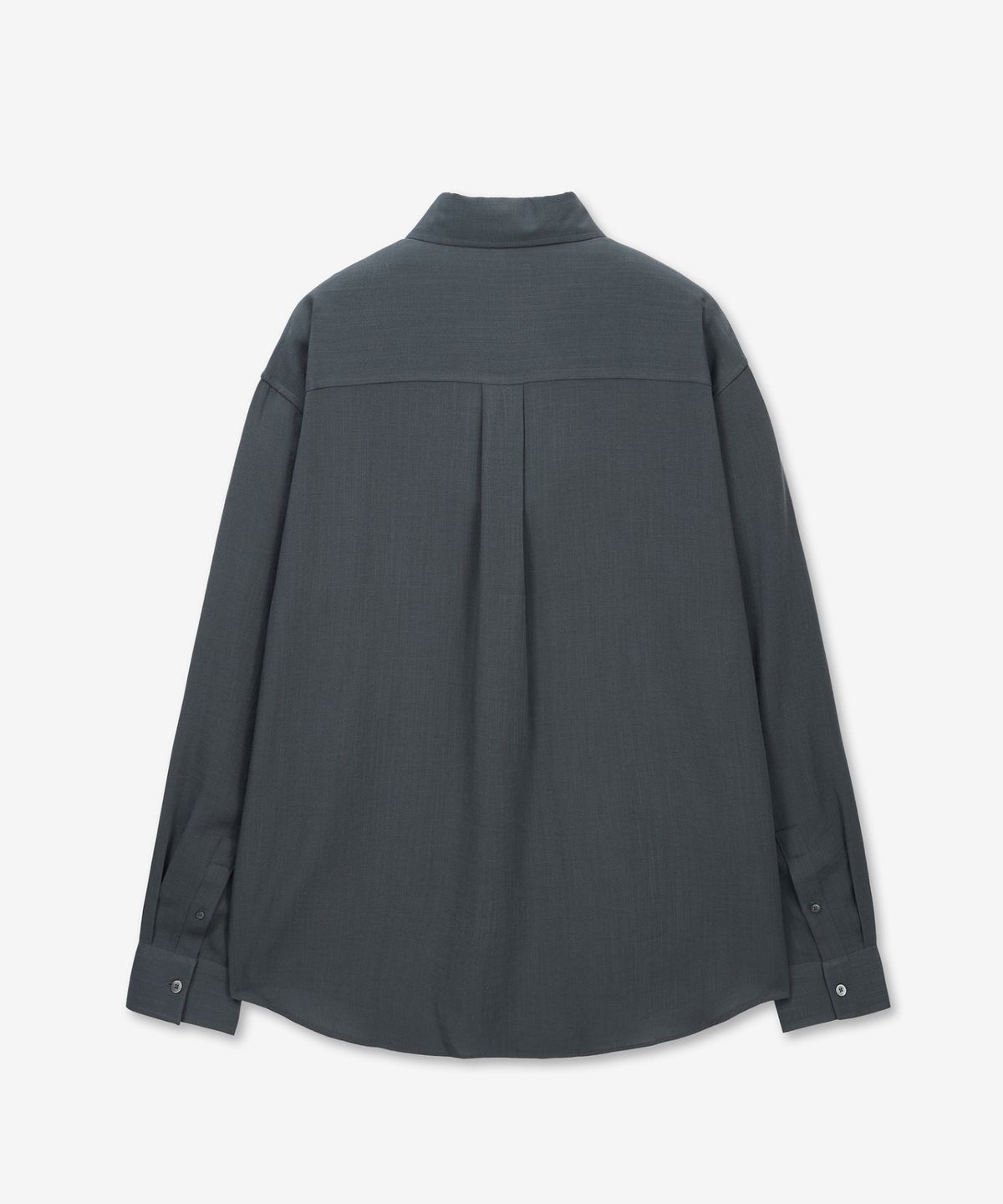티엔지티(TNGT) Comfort Linen Shirt (Dark Grey) TNSH6E104G2