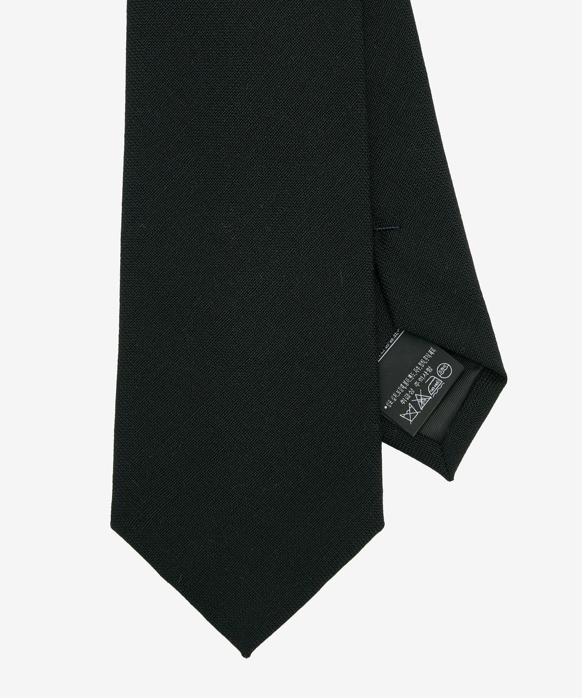 티엔지티(TNGT) High Wool Blended Office Slim Tie (Black) TNNE6E100BK