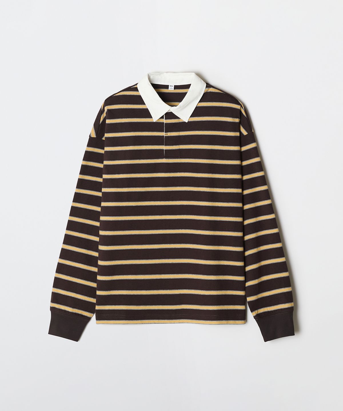스파오(SPAO) [내추럴코튼] 멀티 스트라이프 럭비티_SPLSG23C04