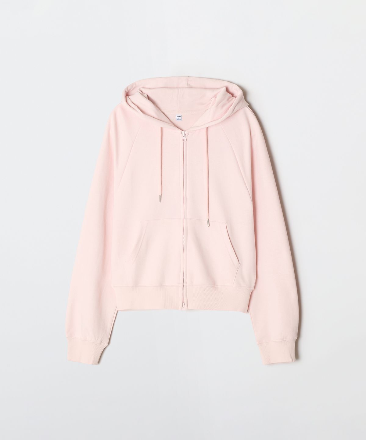 스파오(SPAO) [소프트코튼] 래글런 후드 집업_SPMZG24G05