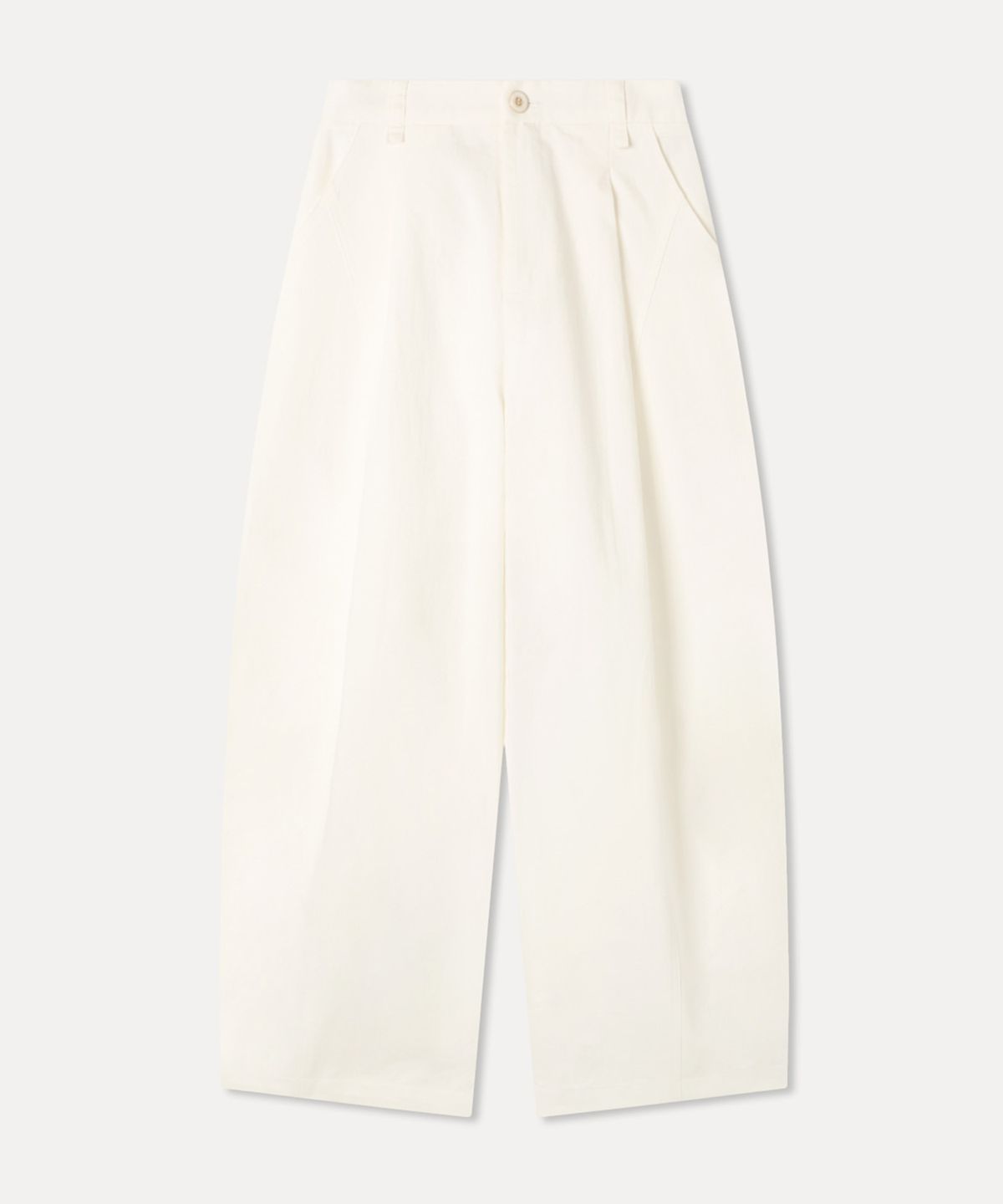 미쏘(MIXXO) 벌룬핏 원턱 코튼팬츠_MIWTCG34SS