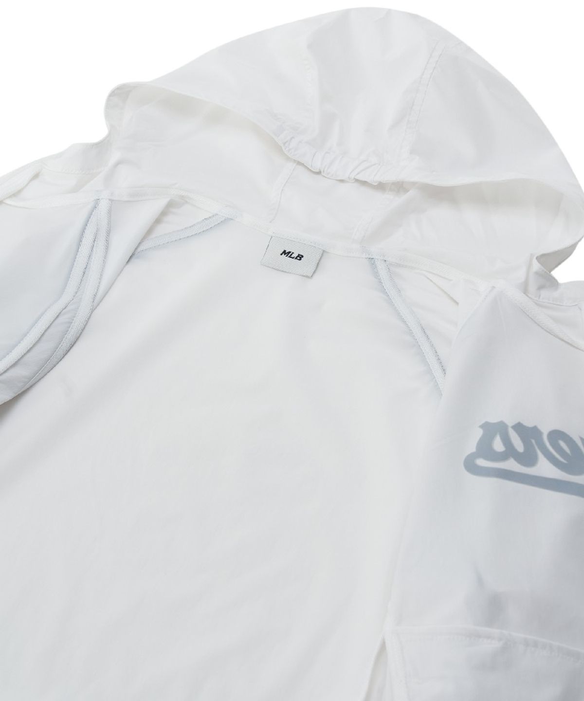 엠엘비 키즈(MLB KIDS) 스포티브 바시티 스트레치 홑겹 바람막이 LA (White)