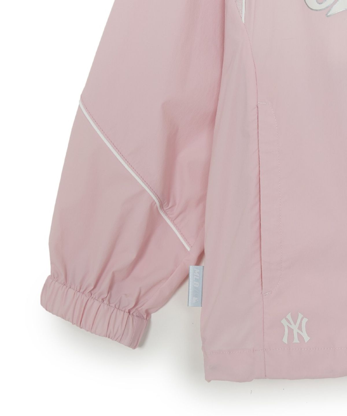 엠엘비 키즈(MLB KIDS) 스포티브 바시티 스트레치 홑겹 바람막이 NY (L.Pink)