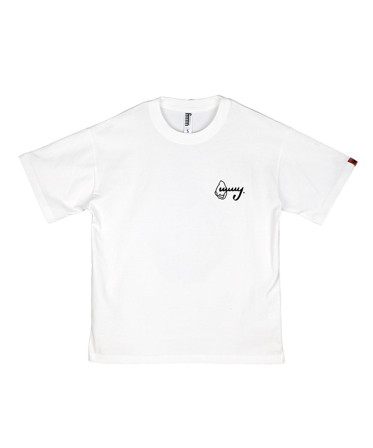 따따따와(WWWY) [WWWY] 따따따와 GVO 염원돌 오버핏 반팔 티셔츠