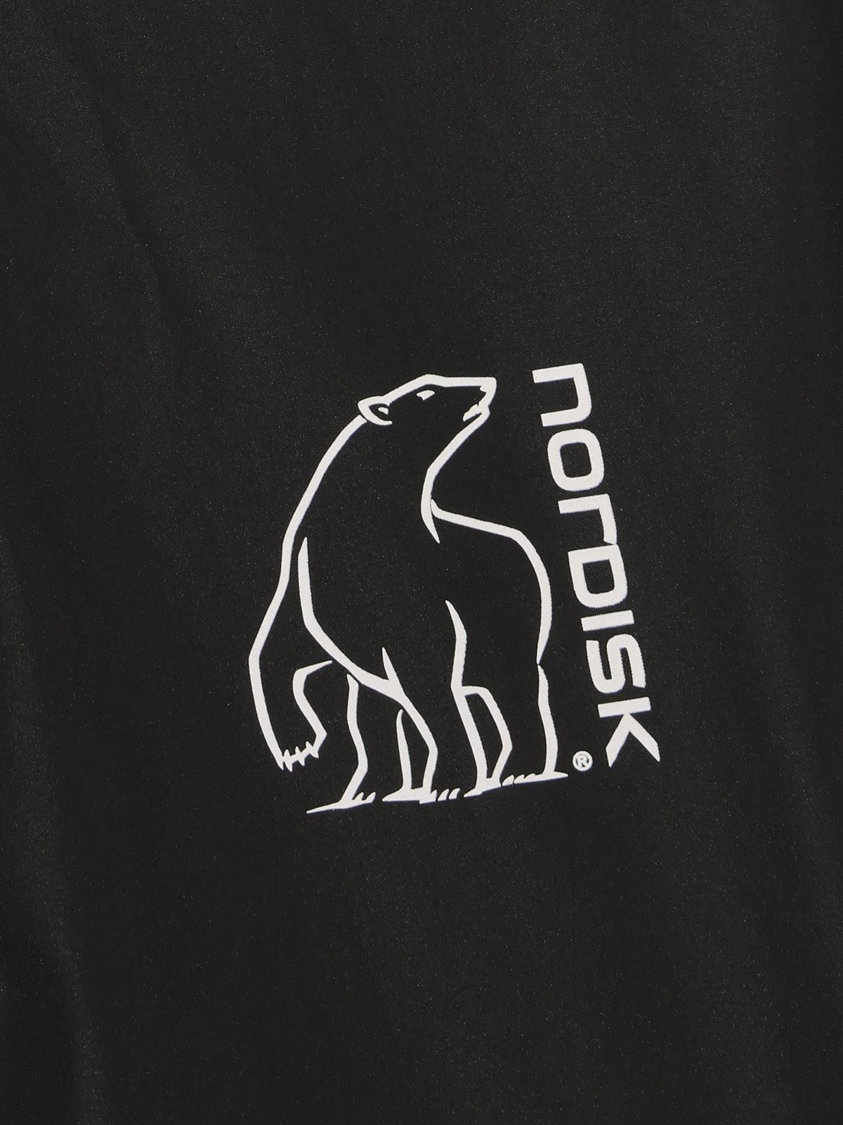 노르디스크(NORDISK) 빅로고 레인 코트_Charcoal