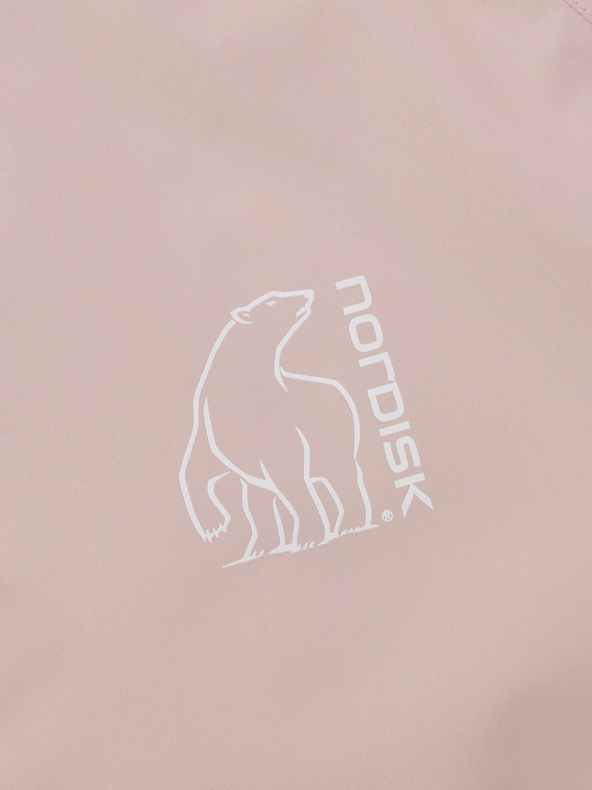 노르디스크(NORDISK) 빅로고 레인 코트_SOFT CORAL