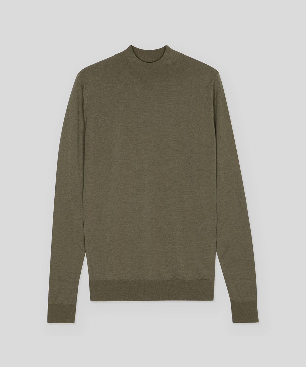 존 스메들리(JOHN SMEDLEY) HARCOURT Merino Wool Mock Neck Knit Seasonal 5 Colors