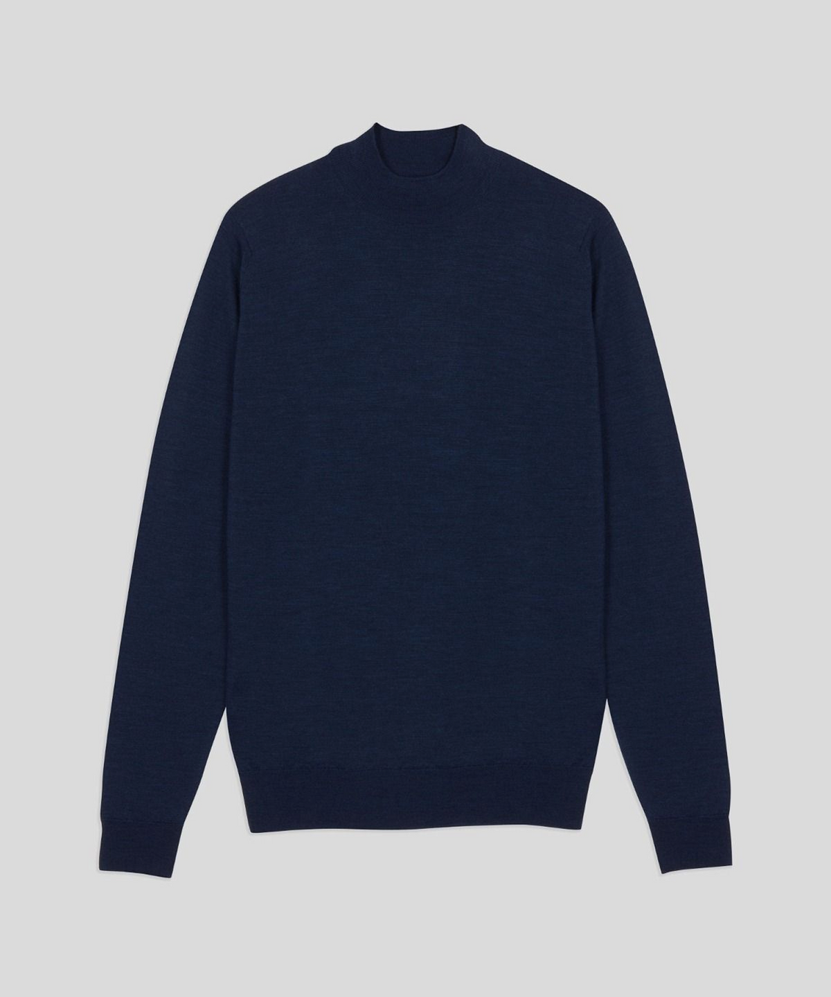 존 스메들리(JOHN SMEDLEY) HARCOURT Merino Wool Mock Neck Knit Seasonal 5 Colors
