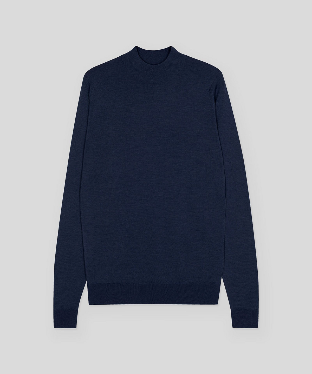 존 스메들리(JOHN SMEDLEY) HARCOURT Merino Wool Mock Neck Knit Seasonal 5 Colors