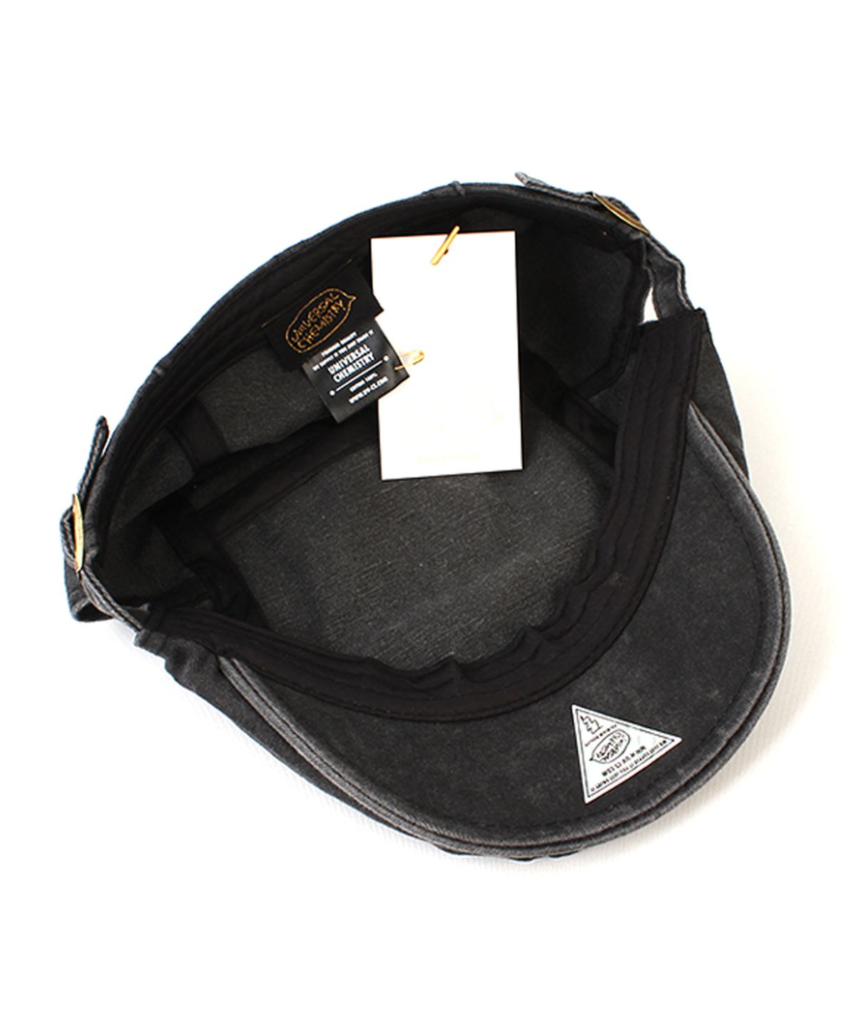 유니버셜 케미스트리(UNIVERSAL CHEMISTRY) Soft Washing Black Huntingcap 헌팅캡