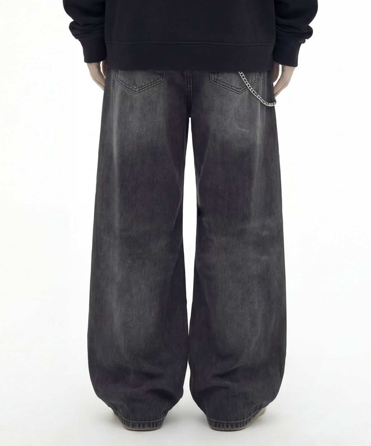 그레이버(GRAVER) [UNISEX]URBAN STAR 와이드 커브드 진_2color