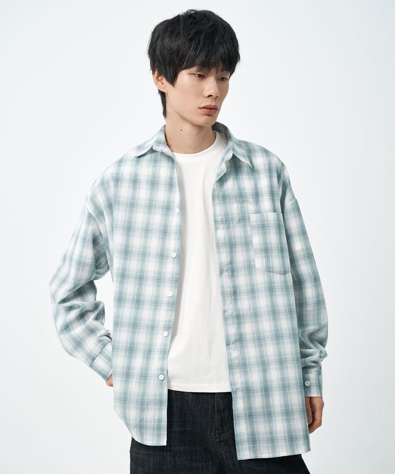 M1088 체크 셔츠(3colors)