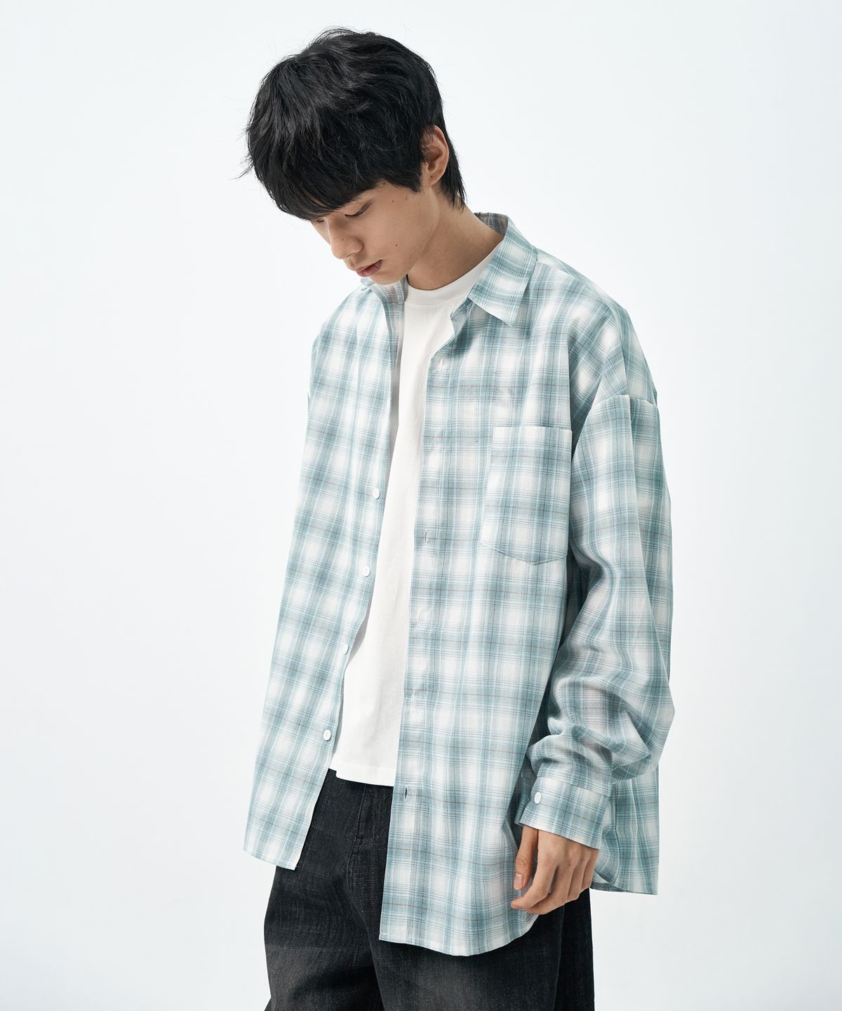 와르(WAAR) M1088 체크 셔츠(3colors)