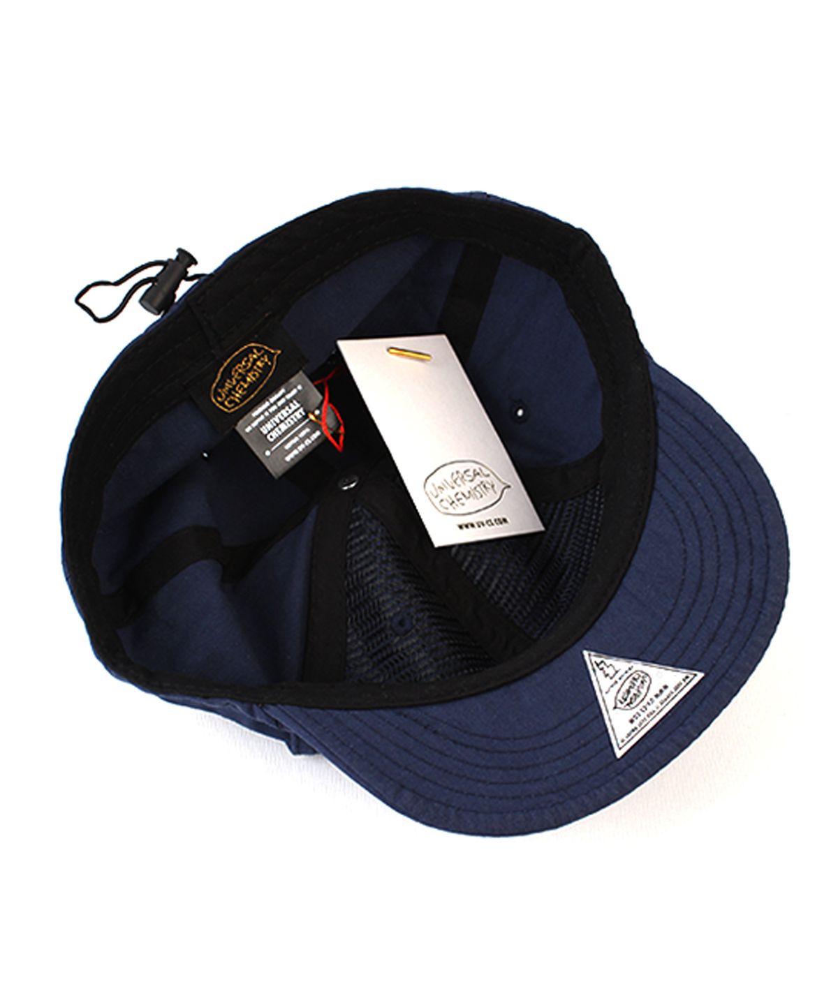 유니버셜 케미스트리(UNIVERSAL CHEMISTRY) Navy Short Brim Bikecap 바이크캡