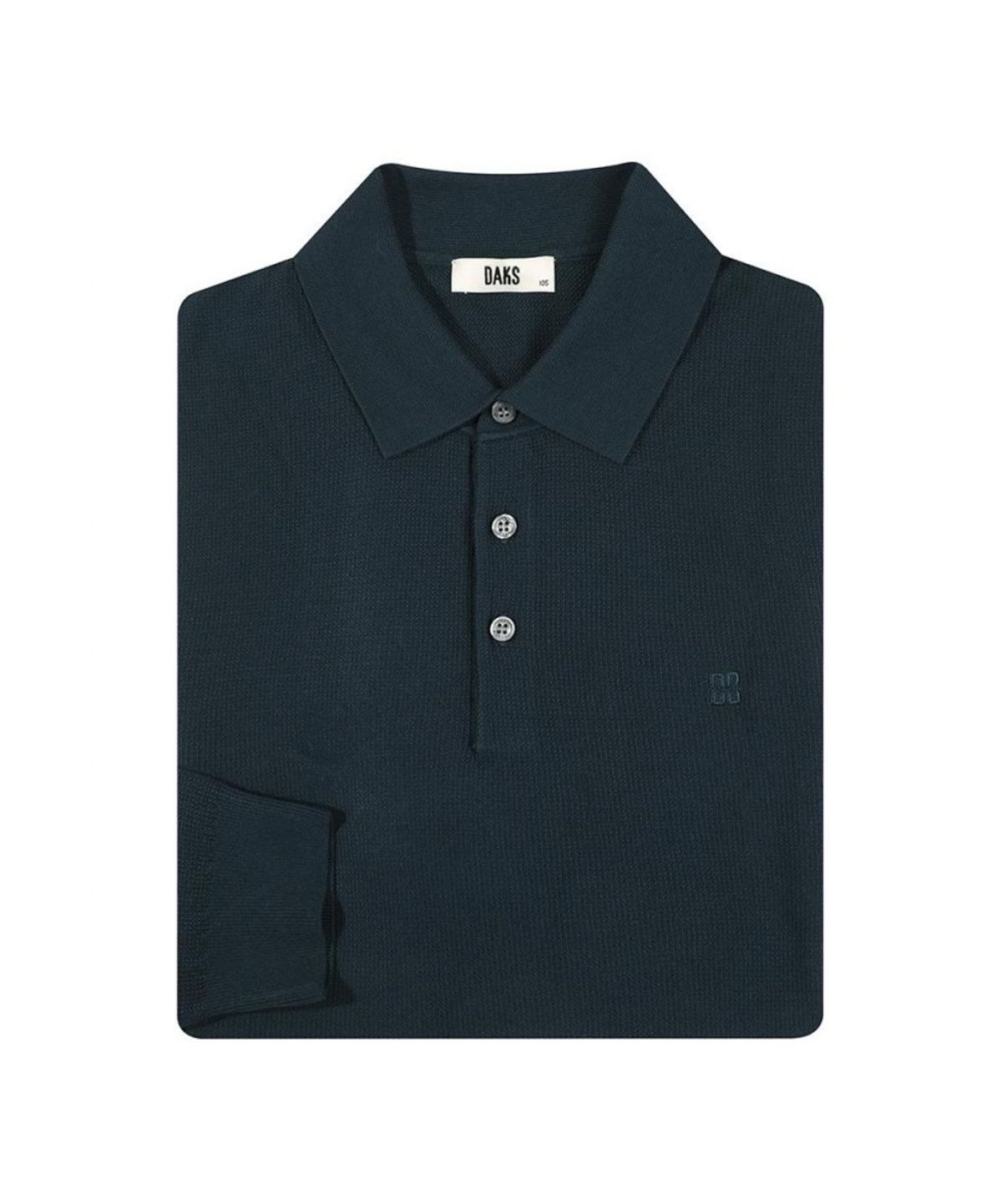 닥스셔츠(DAKS SHIRTS) 비스코스혼방 와플 카라니트_DMP1SWTL101E1
