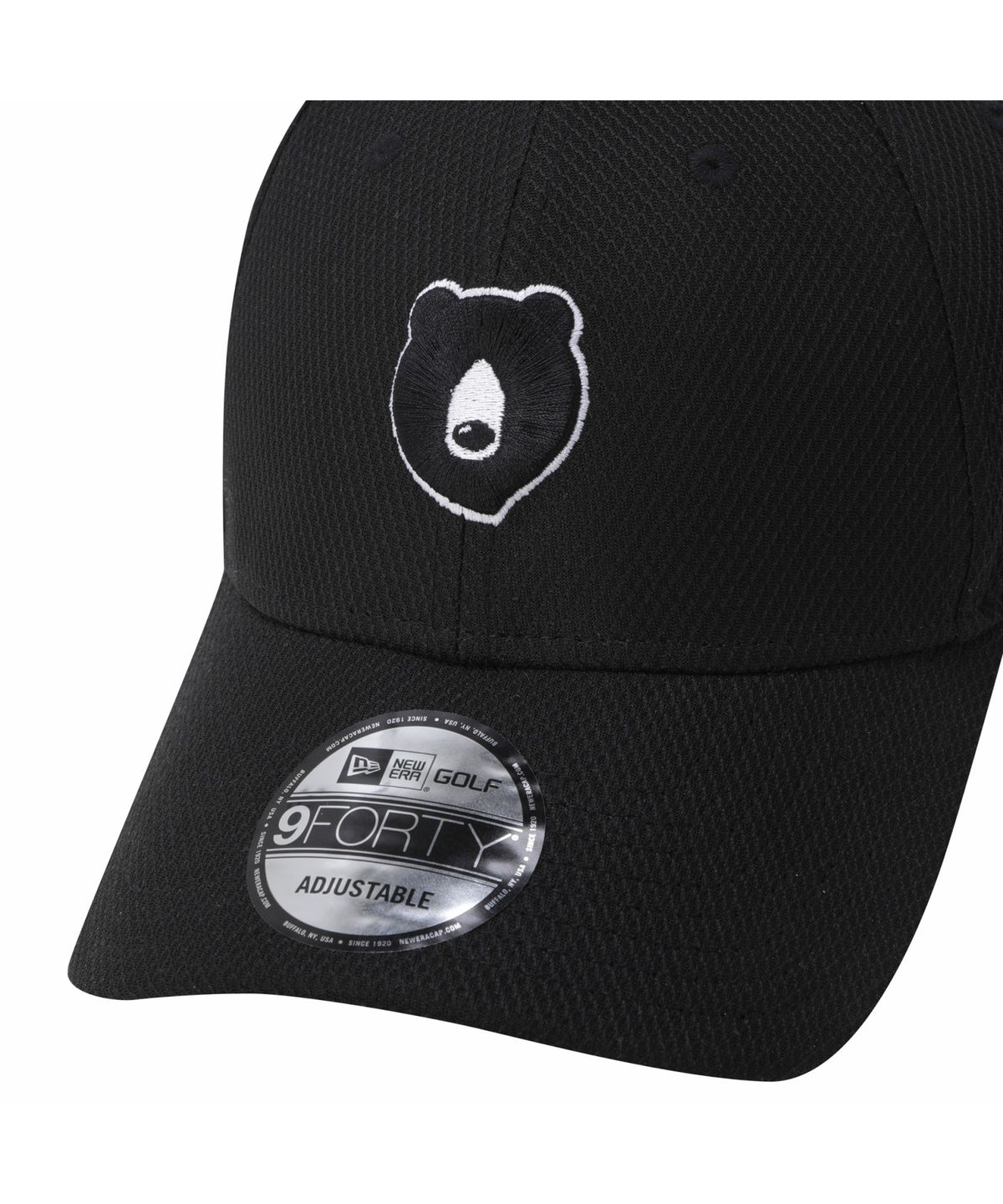 골든베어(GOLDEN BEAR) (GB X NEWERA) 940 Mesh Black Bear Ball Cap   G6RAX26521BKX
