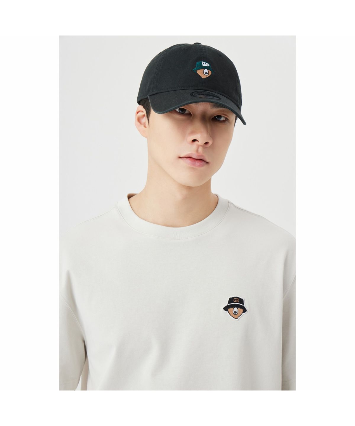 골든베어(GOLDEN BEAR) (GB X NEWERA) 940 Cotton Ball Cap   G6RAX26501BKX