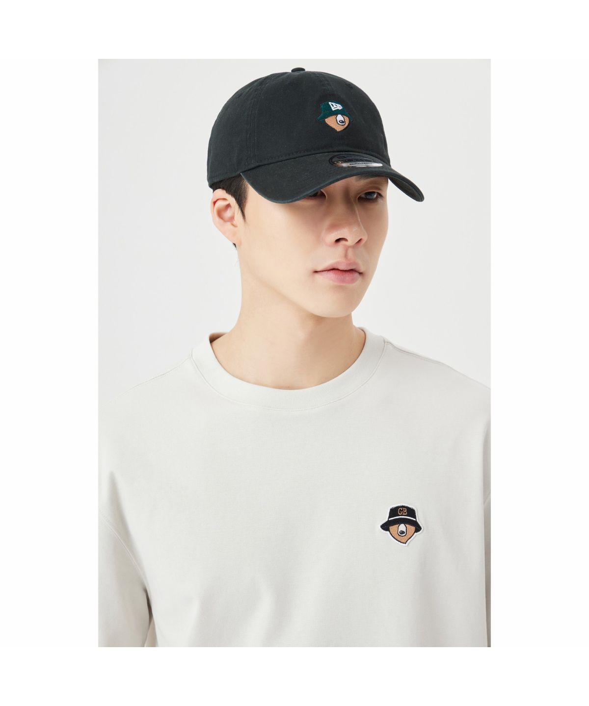 골든베어(GOLDEN BEAR) (GB X NEWERA) 940 Cotton Ball Cap   G6RAX26501BKX