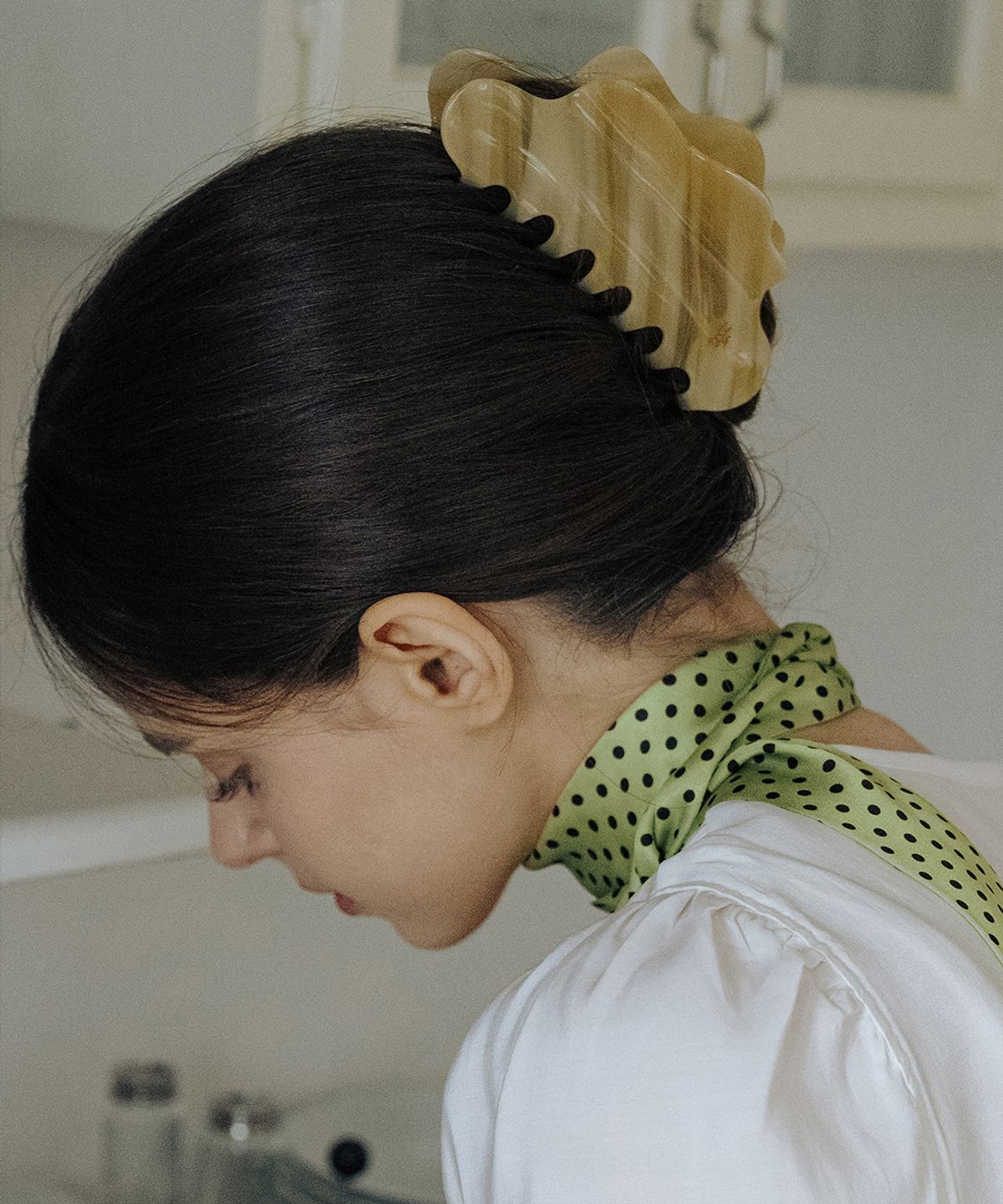 하스(HAS) HML006 Marble Wave Hairclip