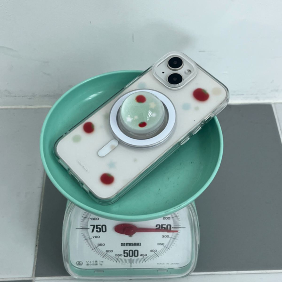 케이스크림(CASECREAM) [맥세이프 가능] 토마토 소다 [구슬 반구톡]