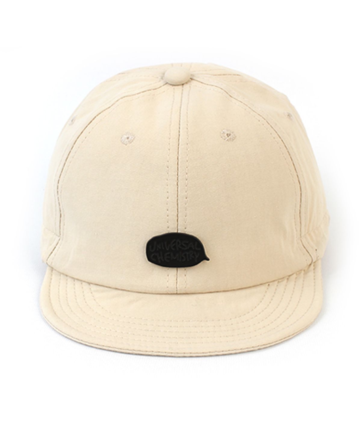 유니버셜 케미스트리(UNIVERSAL CHEMISTRY) Beige Short Brim Bikecap 바이크캡