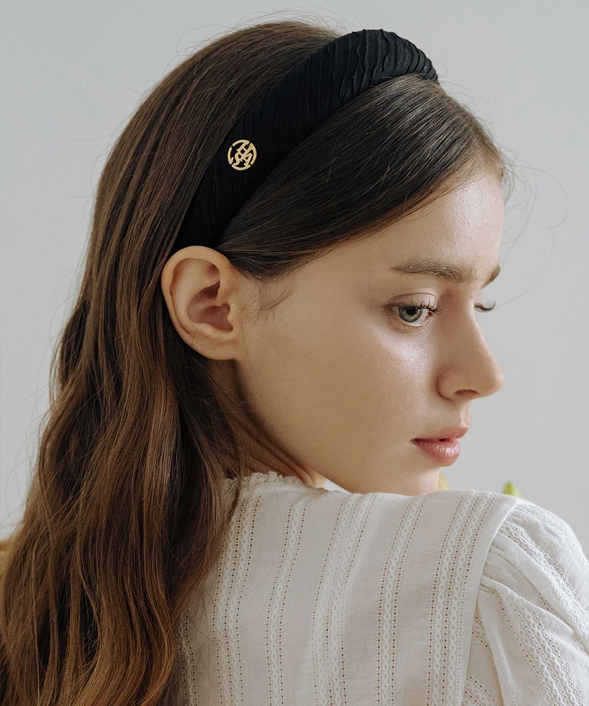 하스(HAS) HML004 Twisted Fabric Hairband