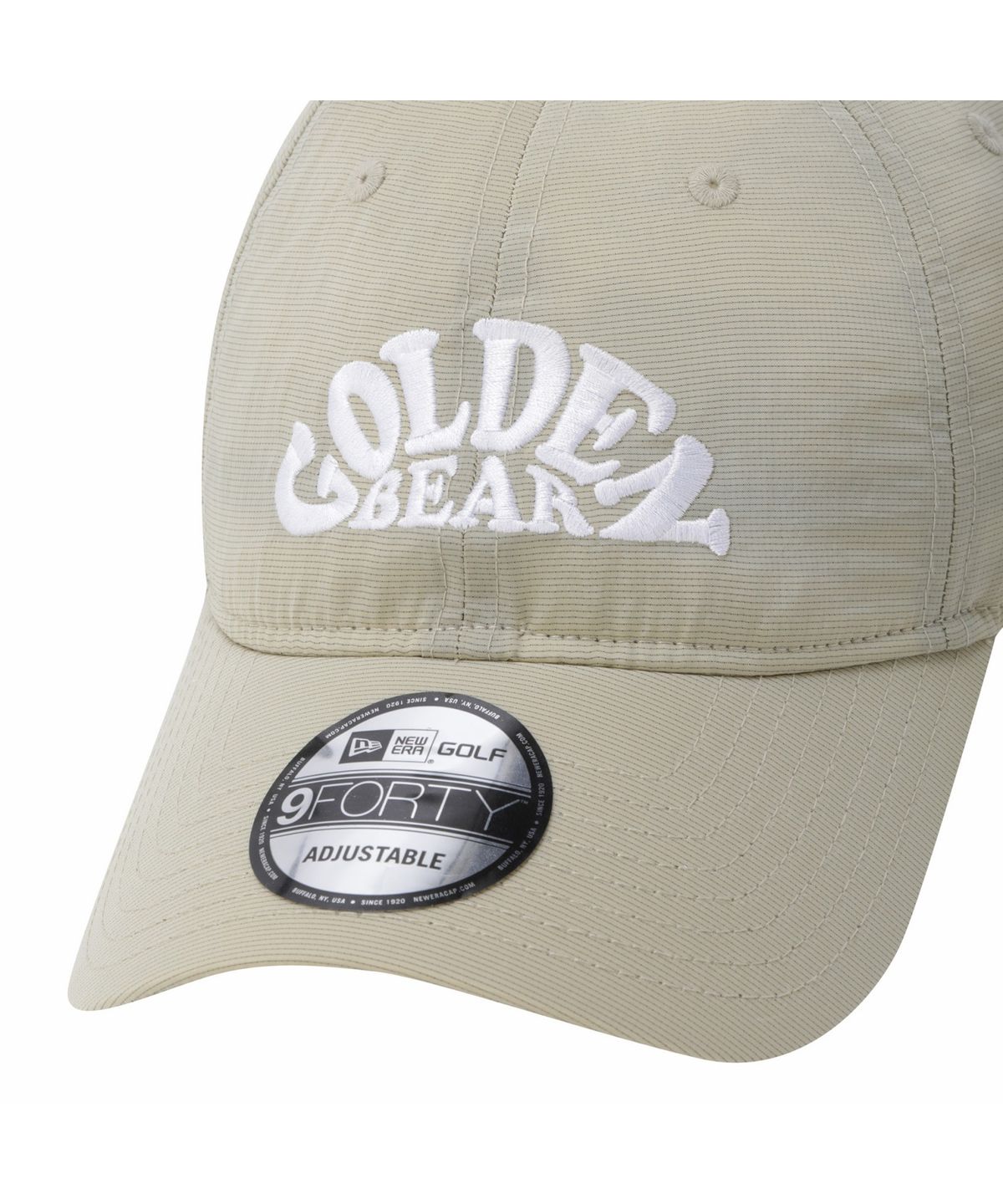 골든베어(GOLDEN BEAR) (GB X NEWERA) 940 Arch Logo Nylon Ball Cap   G6RAX26511BEX