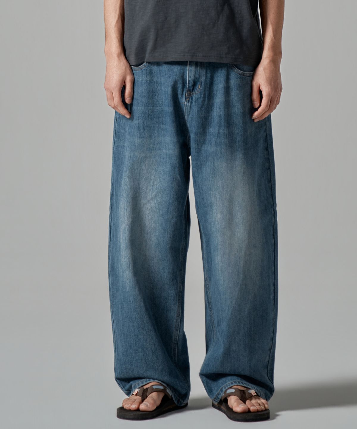 와르(WAAR) M280 린넨 라이크 데님 팬츠(3colors)