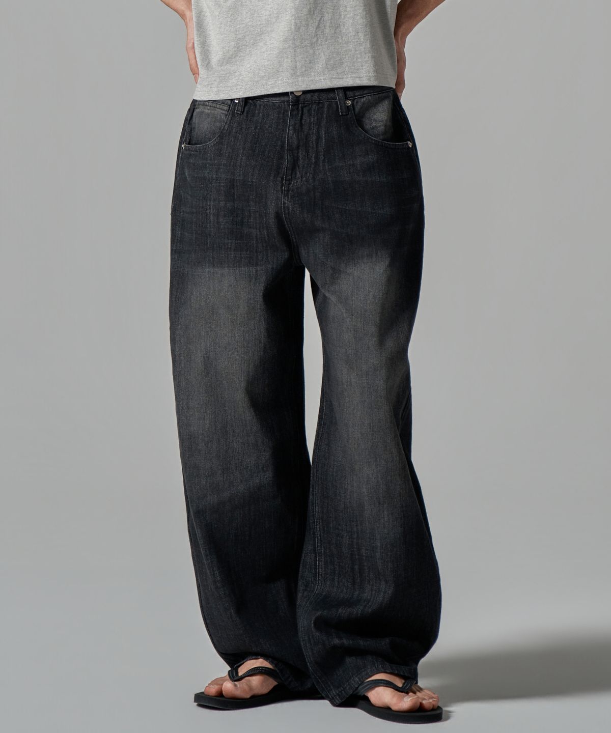 와르(WAAR) M280 린넨 라이크 데님 팬츠(3colors)