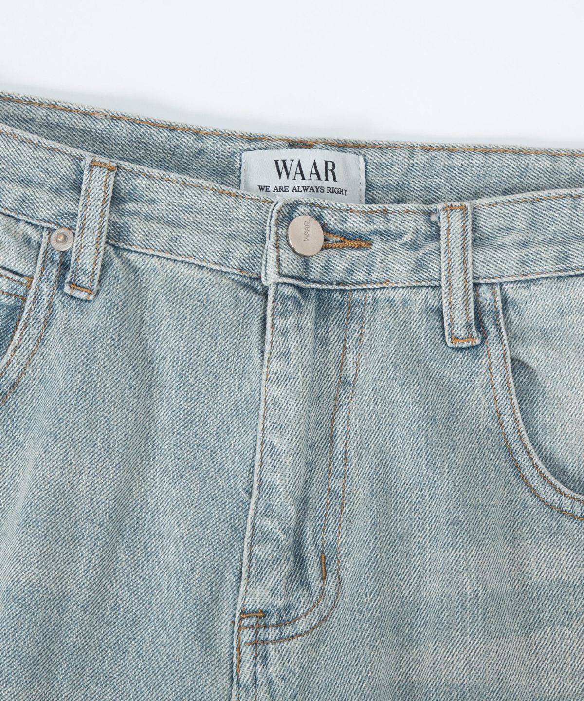 와르(WAAR) M280 린넨 라이크 데님 팬츠(3colors)